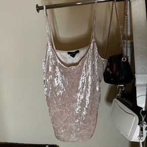 Pink velvet Going out top party, rave, y2k tank